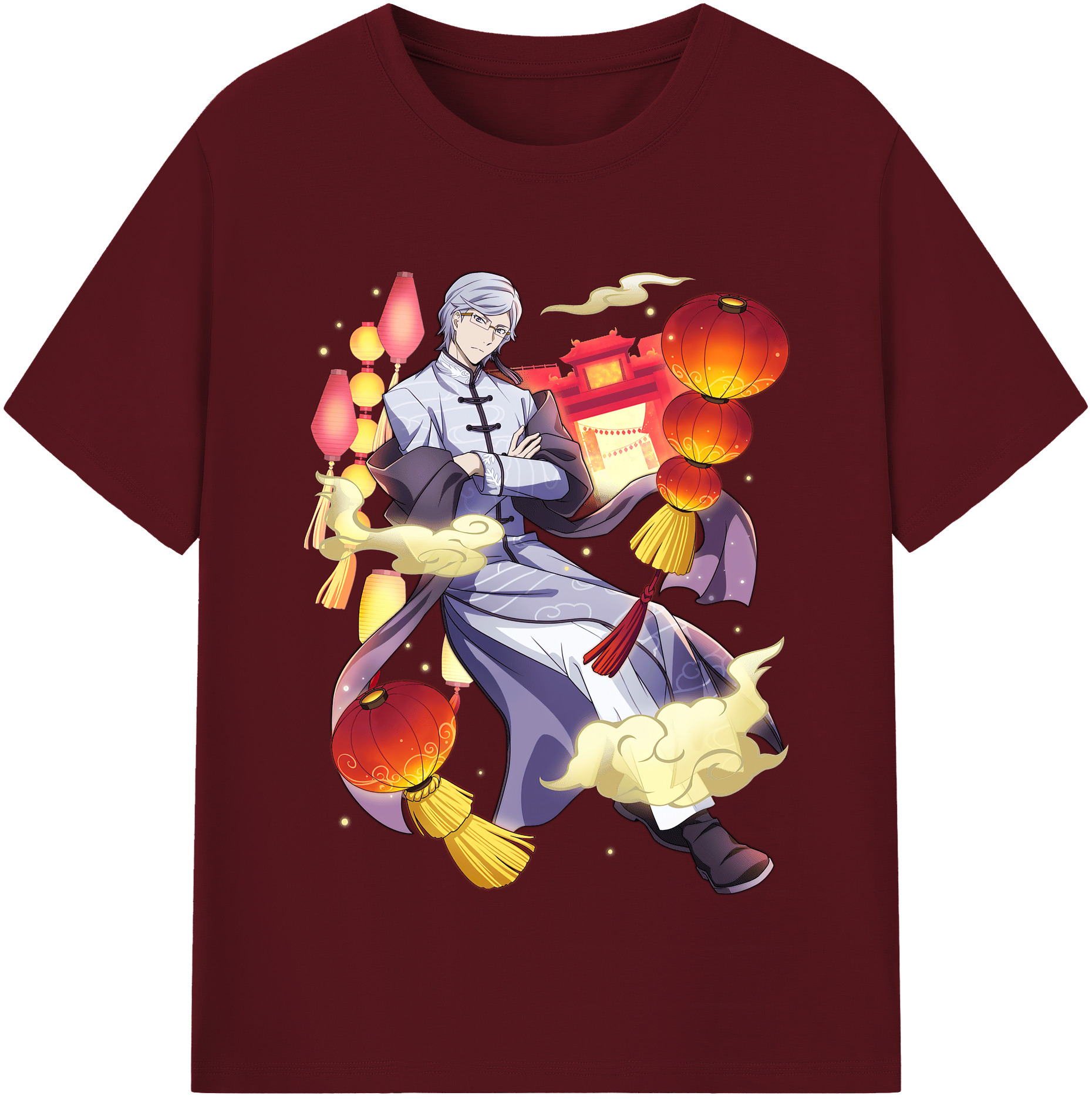 （画像用） 文豪ストレイドッグス Bungo Stray Dogs 綿100％半袖Tシャツ（フロントプリント）